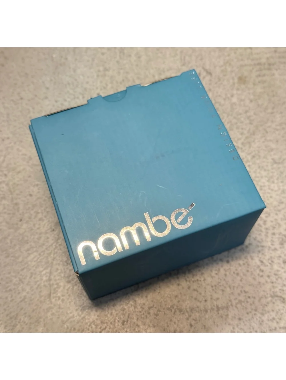 Nambe Pop Salt & Pepper Shakers Ocean Blue 2.5